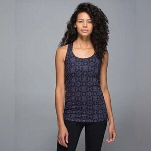 Lululemon Cool Racerback Mini Prisma Nightfall Black Grape 4